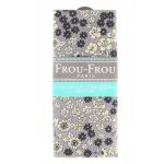 COUPON TISSU 45x55cm FLEURI Myrtille - 100% Coton