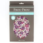 TISSU COUPON FLEURI 150x110cm Violet clair - 100% Coton