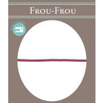 Frou-Frou Cordelière 5mm Rose Camélia 4620-0-61 image