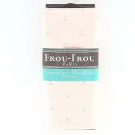 COUPON TISSU 45x55cm I Love Couture Point de croix Rose - 100% Coton
