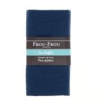 TISSU COUPON LIN 140x60cm Bleu Gris - 100% Lin