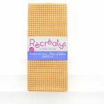 COUPON TISSU 45x53cm Coll. Jaune N°38  - 100% coton