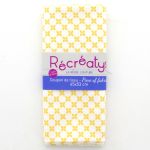 COUPON TISSU 45x53cm Coll. Jaune N°572- 100% coton