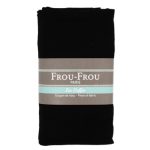 TISSU COUPON JERSEY 150x60cm NOIR DE JA - 95% Coton 5% Elasthanne