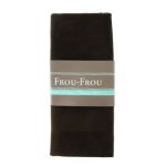 TISSU COUPON SUEDINE 160x80cm Marron Chocolat - 100% Coton