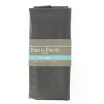 TISSU COUPON  SIMILI CUIR 140x60cm Gris foncé - 50% Coton 50% Polyurethane