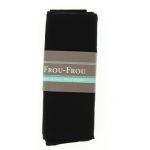 TISSU COUPON SATIN 150x100cm Noir  - 100% Polyester