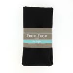 Coupon Tissu CREPE 150x60cm Noir  - 100% coton