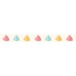 Récréatys - Ruban Gros grain 16mm Univers Gourmandise Bonbon - PRIX AU METRE