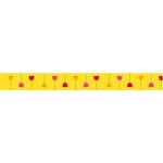 Récréatys - Ruban Gros grain 16mm Univers Nature Tulipes - PRIX AU METRE