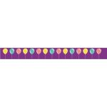 Récréatys - Ruban Gros grain 16mm Univers Party Ballons - PRIX AU METRE