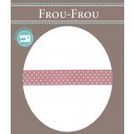 Ruban Satin Plumetis Frou-Frou 9mm Rose clair 4716-9-42 image