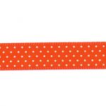 Ruban Satin Plumetis Frou-Frou 9mm Orange 4716-9-56 petite image