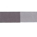 Ruban Gros Grain Frou-Frou 16mm bicolore Uni Taupe 4719-16-1 petite image
