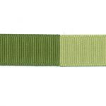 Ruban Gros Grain Frou-Frou 16mm bicolore Uni Vert pomme 4719-16-12 petite image