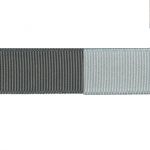 Ruban Gros Grain Frou-Frou 16mm bicolore Uni Gris foncé 4719-16-2 petite image