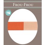 Ruban Gros Grain Frou-Frou 16mm bicolore Uni Orange 4719-16-9 image