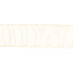 Ruban Organza soyeux Uni rose Saumon - PRIX AU METRE