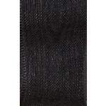 Ruban Organza soyeux Uni Noir - PRIX AU METRE