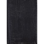 Ruban Organza soyeux Uni Bleu Marine - PRIX AU METRE