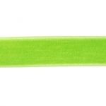 Ruban velours velouté Uni Vert pomme - PRIX AU METRE