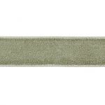 Ruban velours velouté Uni Vert kaki - PRIX AU METRE