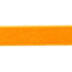 Ruban velours velouté Uni Orange - PRIX AU METRE