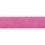 Ruban velours velouté Uni Rose poudré - PRIX AU METRE
