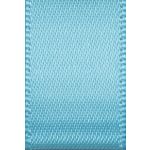 Ruban Satin soyeux Uni Turquoise - PRIX AU METRE