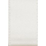 Ruban Satin soyeux Uni Ecru / Blanc cassé - PRIX AU METRE