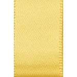 Ruban Satin soyeux Uni Jaune Safran - PRIX AU METRE