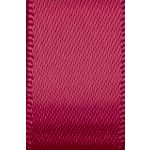 Ruban Satin soyeux Uni Framboise - PRIX AU METRE
