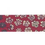 Frou-Frou Biais plié, 20mm, au mètre, en tissu Bordeaux - PRIX AU METRE