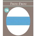 Biais Coton Uni Replié  9mm Frou-Frou Bleu 4801-0-610 image
