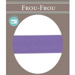 Biais Coton Uni Replié  9mm Frou-Frou Violet clair 4801-0-705 image