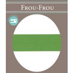 Biais Coton Uni Replié  9mm Frou-Frou Vert pomme 4801-0-712 image