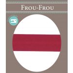 Biais Coton Uni Replié  9mm Frou-Frou Bordeaux glamour 4801-0-714 image