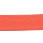 Biais Coton Uni Replié 20mm Frou-Frou Corail - PRIX AU METRE