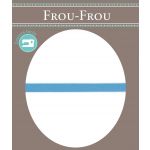 Frou-Frou Cordon Spaghetti Tissu Coton Uni 7mm Bleu 4802-0-610 image
