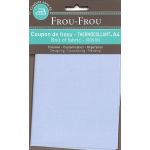 Tiissu thermocollant A4 Frou-Frou en tissu Uni Lilas