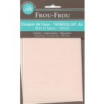 Tiissu thermocollant A4 Frou-Frou en tissu Uni Saumon