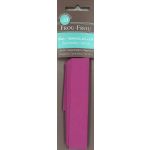 Biais thermocollant 20mmx2m Frou-Frou Uni Rose Camélia