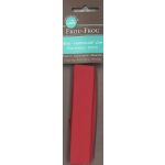 Biais thermocollant 20mmx2m Frou-Frou Uni Rouge