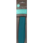 Biais thermocollant 20mmx2m Frou-Frou Uni Turquoise foncé