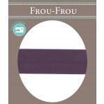 Biais Coton Uni Frou-Frou 20mmx 2mètres  Violet foncé 4806-0-706 image