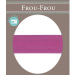 Biais Coton Uni Frou-Frou 20mmx 2mètres  Rose Camélia 4806-0-707 image