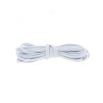 Frou-Frou Cordon spaghetti 9mmx2m Tissu Uni Bleu Gris 4807-0-603 petite image