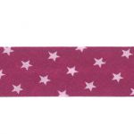 Biais Frou-Frou 20mmx2m Etoiles Rose Camélia 4808-0-107 petite image