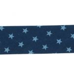 Biais Frou-Frou 20mmx2m Etoiles Bleu foncé 4808-0-110 petite image