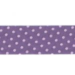 Biais Frou-Frou 20mmx2m Pois Violet clair 4808-0-205 petite image